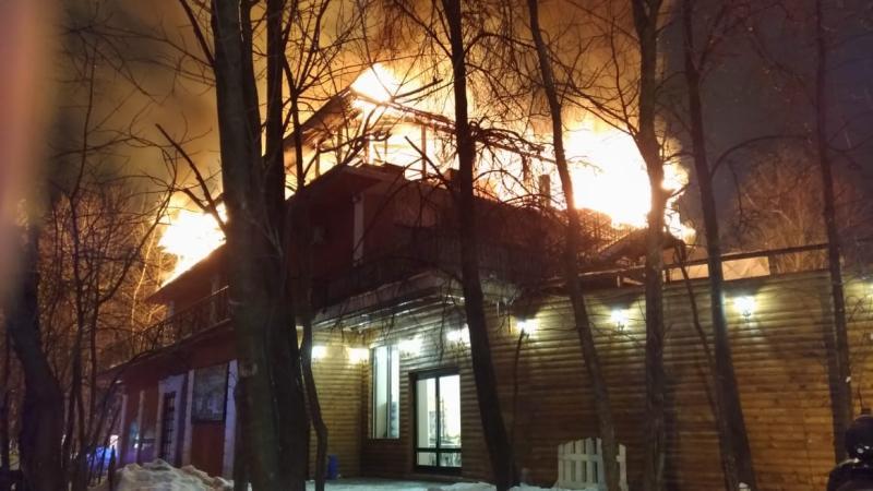 Пожар в ресторане на востоке Москвы ликвидирован