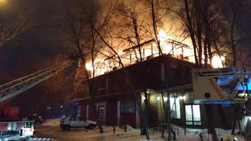 Пожар в ресторане на востоке Москвы ликвидирован