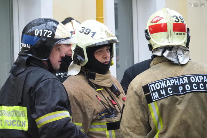 Пожар в ангаре на северо-востоке Москвы локализован