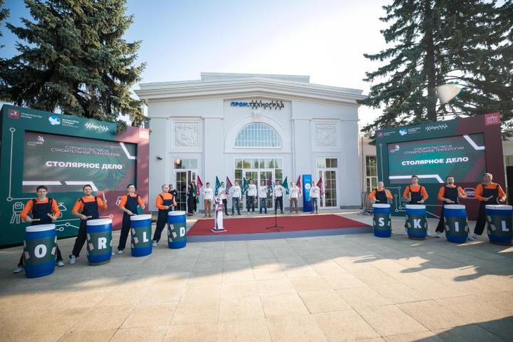 Открытие чемпионата рабочих профессий «Навыки мудрых» в «Технограде» / Пресс-служба Департамента предпринимательства и инновационного развития Москвы