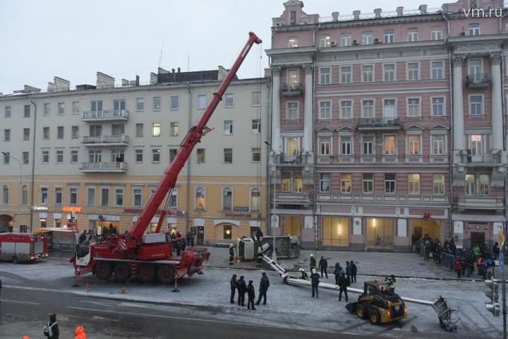 Данных о пострадавших в настоящий момент нет / Владимир Новиков, "Вечерняя Москва"