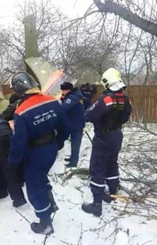 Владелица участка, рядом с которым упал самолет, рассказала о происшествии