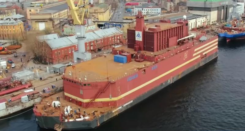 Первый в мире плавучий атомный энергоблок успешно протестировали в России