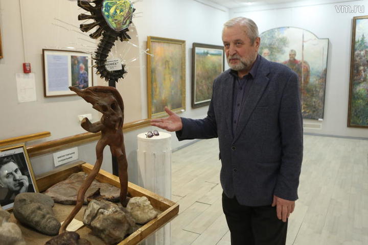 Экскурсия в музей славянской культуры На фото: Доронин Анатолий Иванович / Алексей Орлов, «Вечерняя Москва»