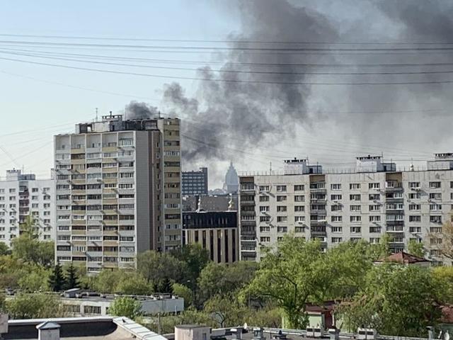 Пожар в Таганском районе Москвы ликвидирован