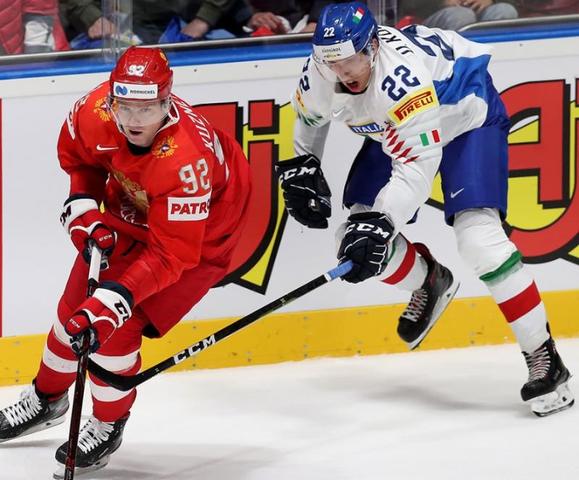 Сборная России победила швейцарскую команду на Чемпионате мира