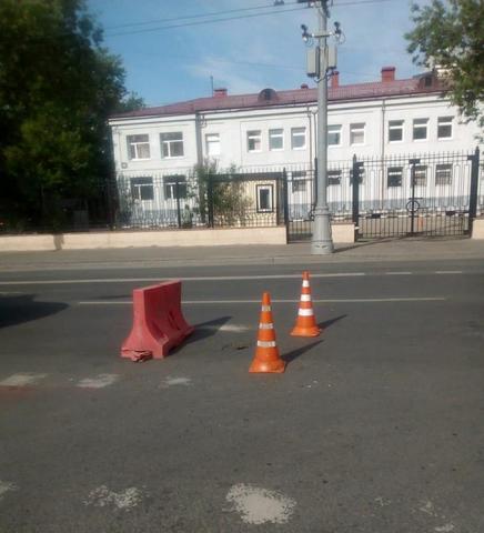 Причина провала грунта выясняется / Пресс-служба префектуры центрального округа Москвы