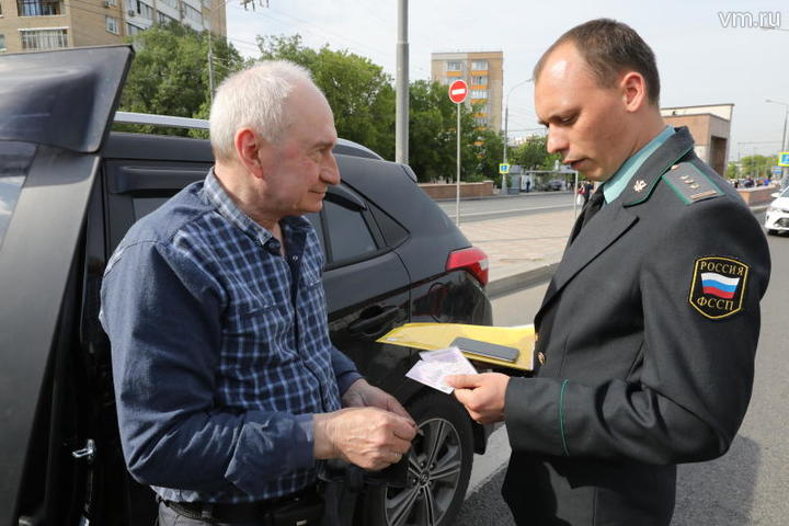 Неоплаченные штрафы на 600 тысяч рублей выявили у москвича в ходе рейда