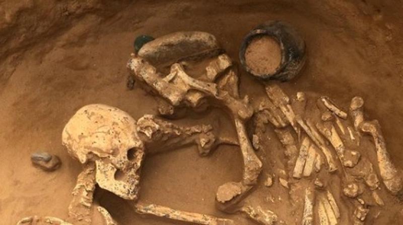 Останки древнего человека обнаружили в Астраханской области