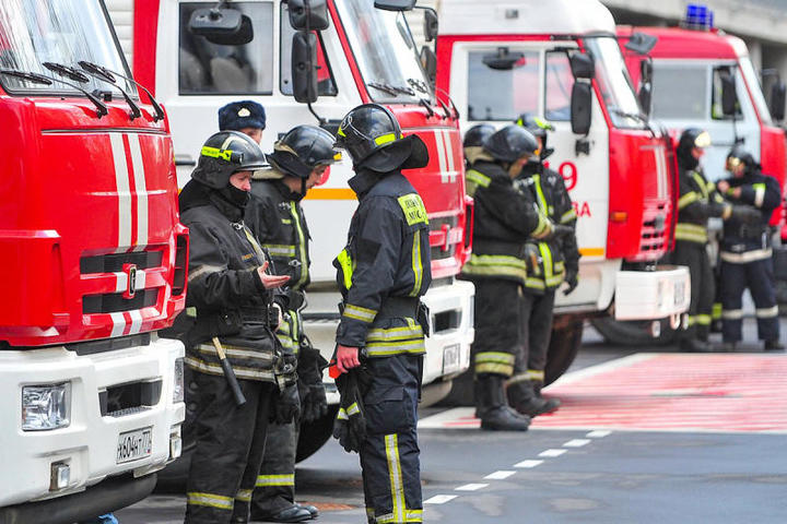 Превышения ПДК вредных веществ после пожара на Большой Сухаревской площади не выявлено