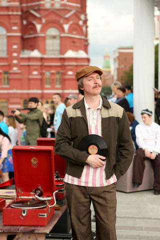 Антон Борисович на фоне Кремля / из личного архива Антона Больных