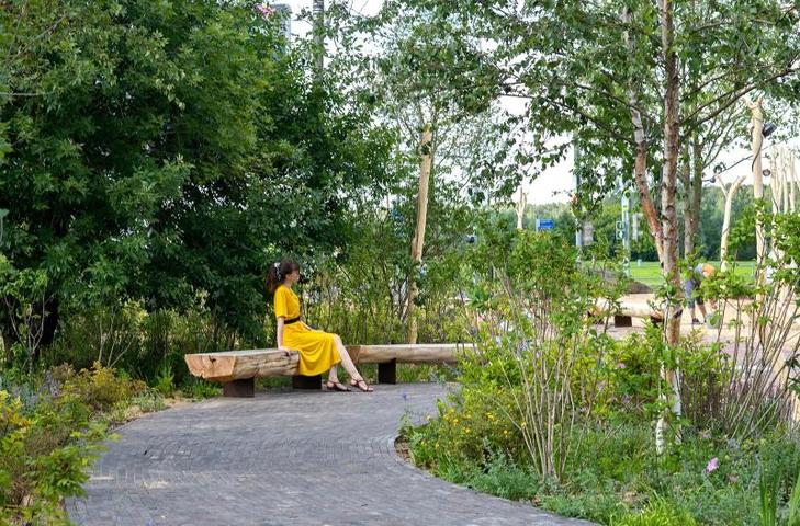 Парк «Феникс» появился на востоке Москвы в рамках фестиваля «Цветочный джем»