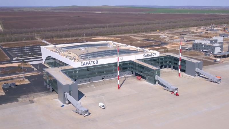 Новый аэропорт Гагарин в Саратове успешно принял первый рейс из Москвы