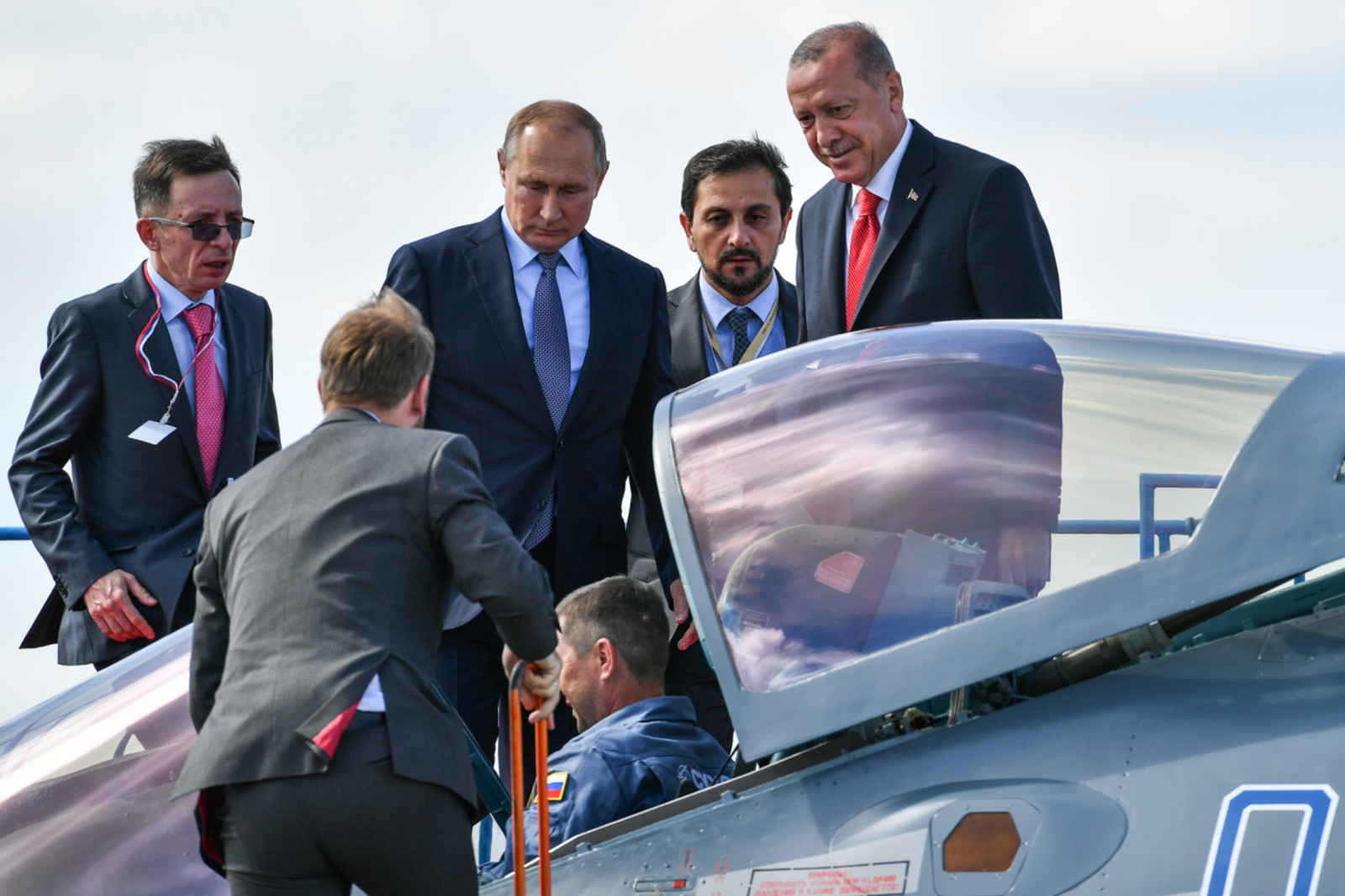 Президент России Владимир Путин и президент Турции Реджеп Тайип Эрдоган / Официальный сайт Международного авиационно-космического салона (https://aviasalon.com/)